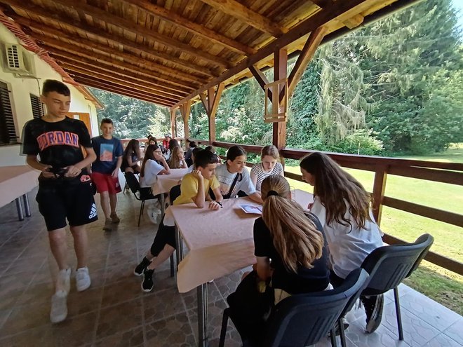 Učenici su uživali na Bilogori/Foto: Slavica Trgovac Martan