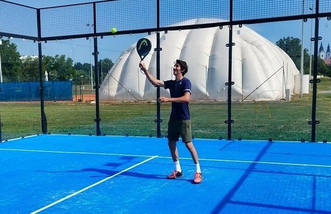 Jure Rosić, inicijator izgradnje terena za padel/Foto: Mario Barać/MojPortal.hr