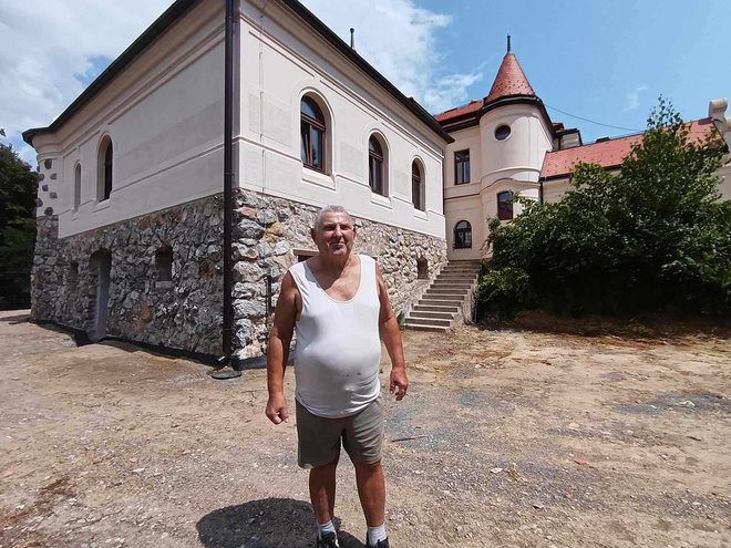 Rudi Novosel godinama je brinuo za Marijin dvor i okoliš/Foto: Slavica Trgovac Martan