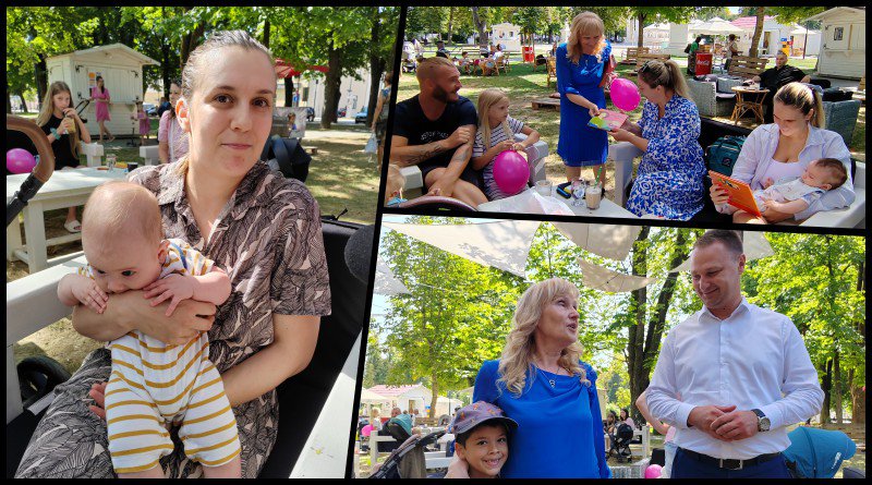 Fotografija: Veselo je bilo danas u bjelovarskom parku/Foto: Martina Čapo