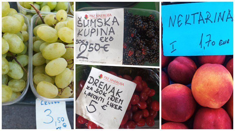 Fotografija: Pogledajte samo te boje/Foto: Gradska tržnica Daruvar