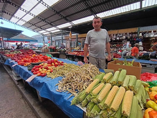 Slobodan iz Gornjih Sredica proizvodi vrhunsko povrće/Foto: Slavica Trgovac Martan