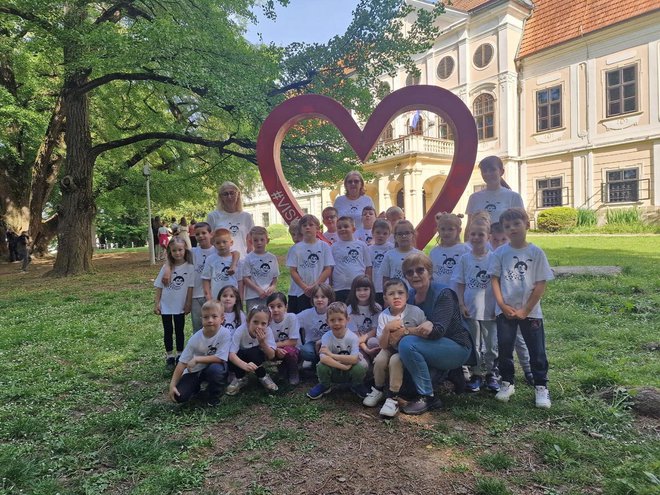 Predškolci na Europskom danu međugeneracijske solidarnosti/Foto: Privatni album