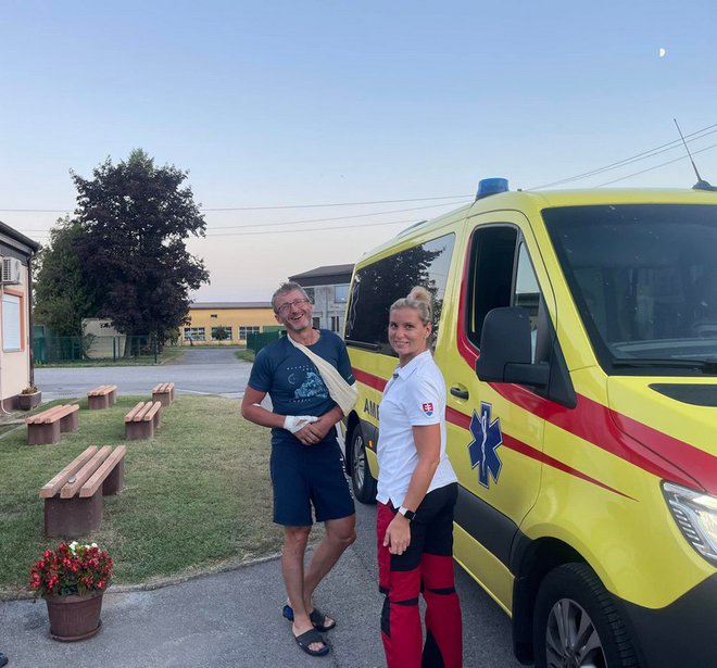 Slovak je otputovao s medicinarima iz svoje zemlje/Foto: Siniša Glavaš