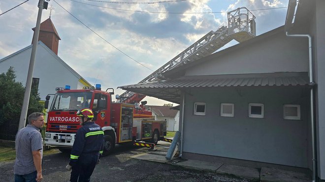 Stradalo je više objekata na području Palešnika/Foto: JVP Garešnica