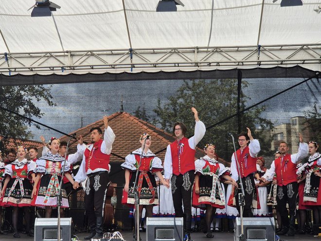 Nastup pred mnogobrojnim domaćinima/Foto: Češka obec Bjelovar