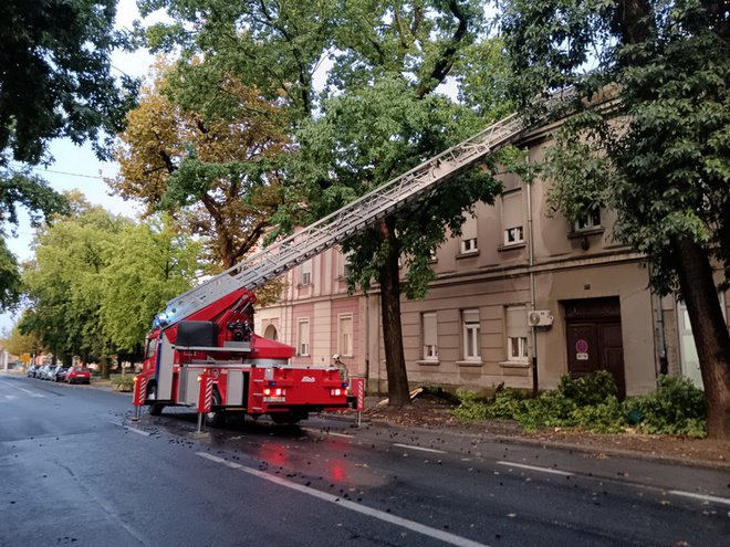 Vatrogasci su sinoć imali 15-ak intervencija/Foto: Slavica Trgovac Martan