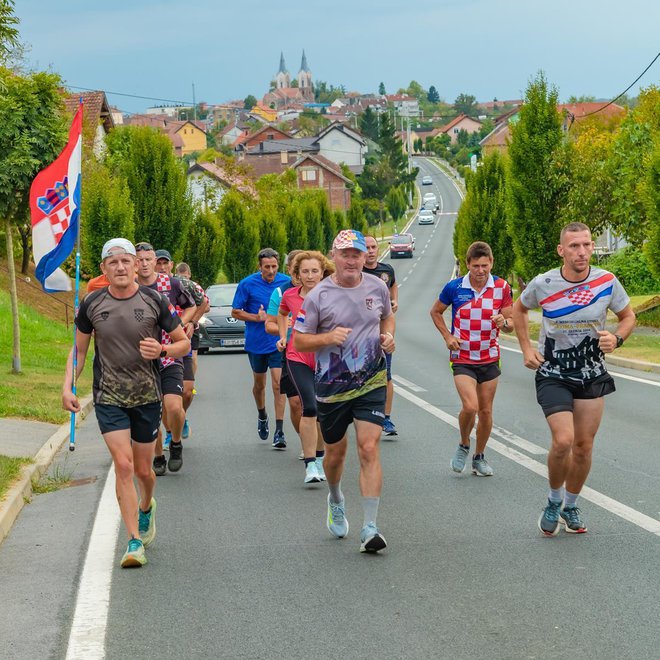 U utrci od Čazme do Štefanja ove godine bilo je 15-ak sudionika/Foto: Grad Čazma (Davor Kirin)