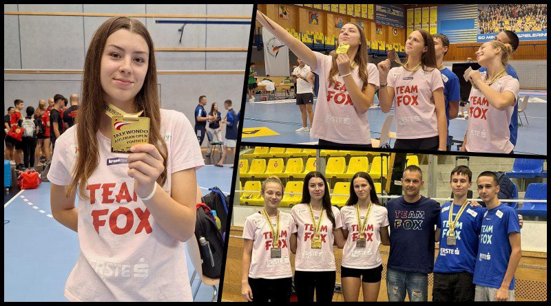 Fotografija: Ponosni sportaši kući su donijeli medalje u svim bojama/Foto: Taekwondo klub Fox