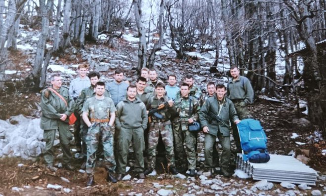 Bjelovarski vojnici na surovom Velebitu/Foto: Hamdija Mašinović