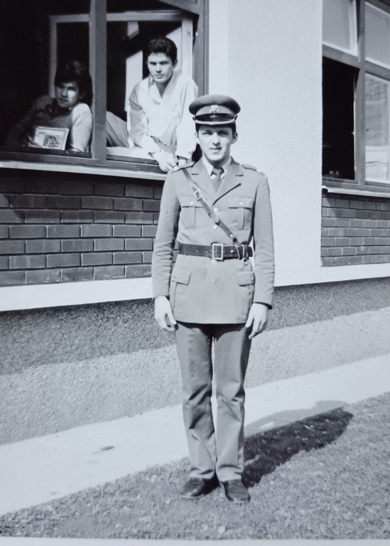 Mladi policajac Mašinović 1979./Foto: Hamdija Mašinović