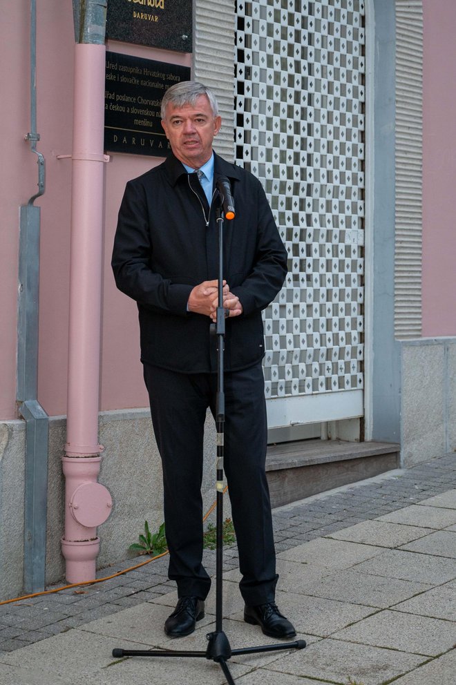 Izložbu je otvorio češki veleposlanik Milan Hovorka/Foto: Grad Daruvar