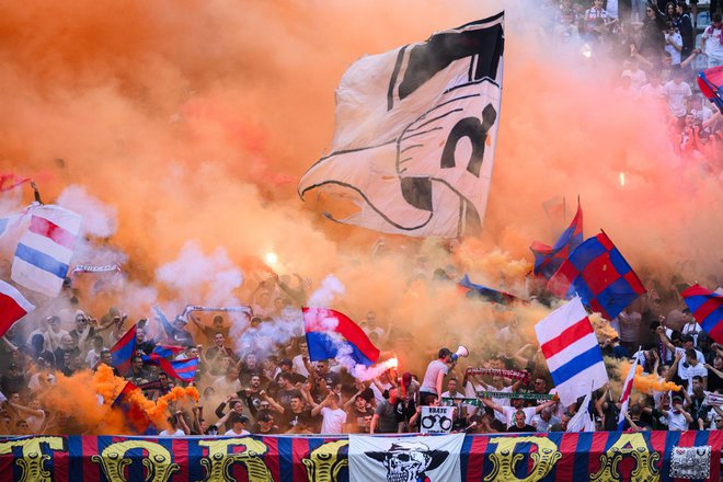 Torcida u velikom broju dolazi u Grubišno Polje/Foto: Tom Dubravec/CROPIX