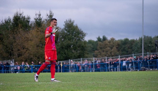 Vratar Hajduka Lovre Kalinić/Foto: Teo Petr