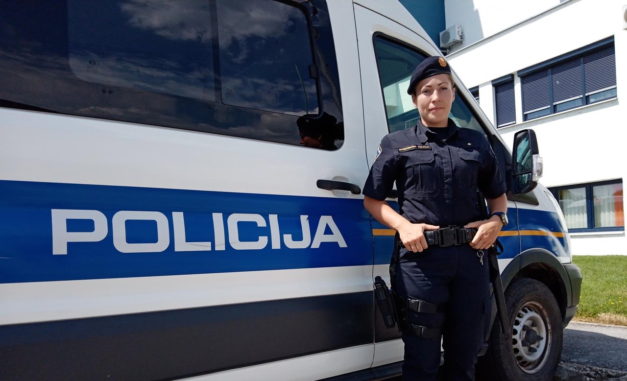 Fotografija: Magdalena Oršić vrhunska je policajka i sportašica/Foto: Deni Marčinković