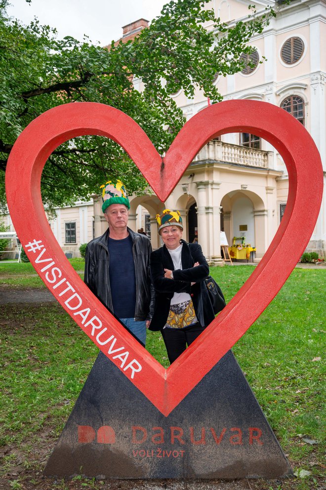 Daruvarska dogradonačelnica Vanda Cegledi sa suprugom Damirom/Foto: Predrag Uskoković/Grad Daruvar