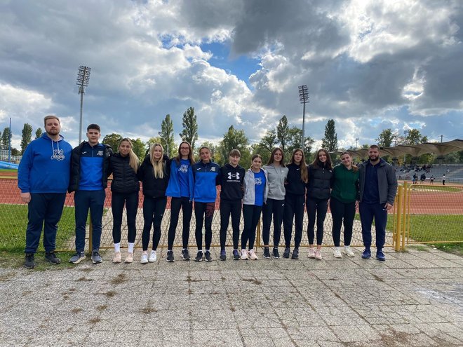 Uspješni bjelovarski atletičari/Foto: Atletski klub Bjelovar