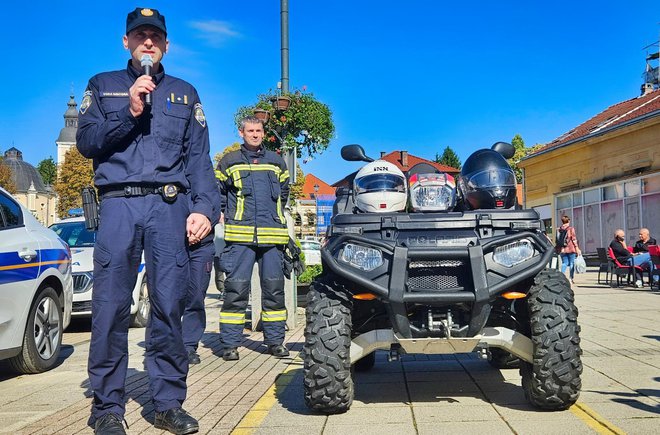 Policija je govorila o opasnostima pri vožnju quadom/Foto: Nikica Puhalo/MojPortal.hr