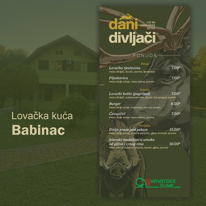 Foto: Lovačka kuća Babinac