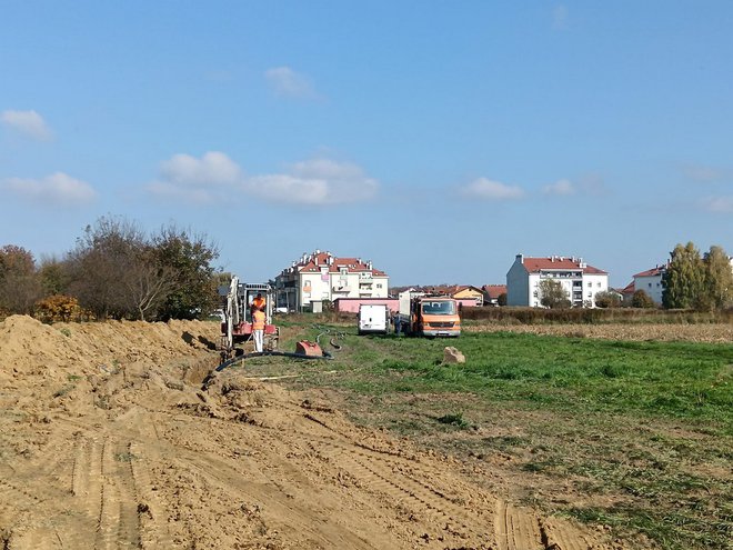 Počela je izgradnja pristupne ceste školi/Foto: Slavica Trgovac Martan