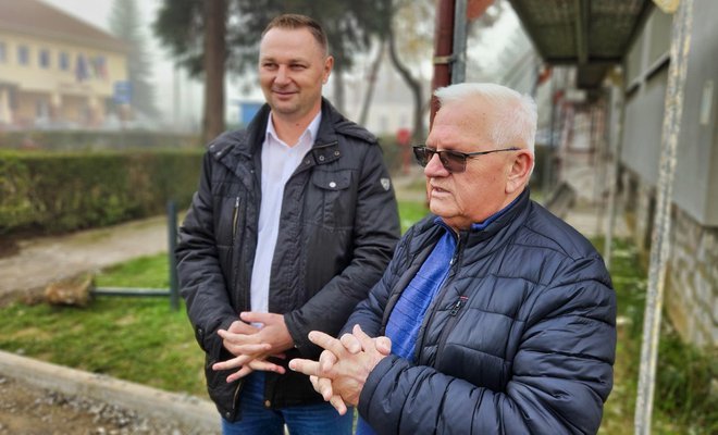 Župan Marko Marušić i načelnik Zlatko Bakunić/Foto: Nikica Puhalo/MojPortal.hr