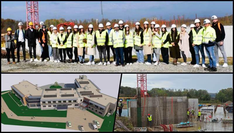 Fotografija: Studenti na gradilištu u Grubišnom Polju/Foto: Grad Grubišno Polje, Nikica Puhalo/MojPortal.hr