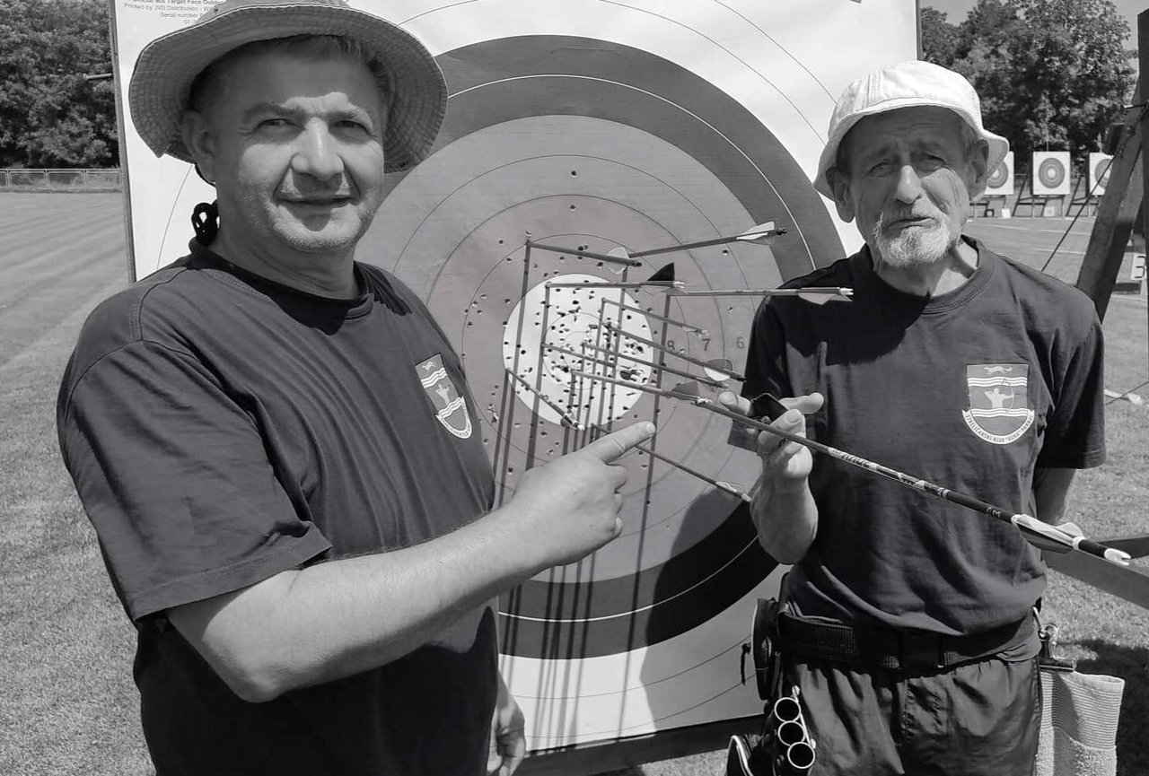 Fotografija: Dario Marošević i Tomislav Nemet (desno) zvani Dida Tomo/Foto: Streličarski klub Kuna