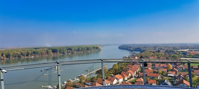 Pogled s vukovarskog Vodotornja/Foto: HVIDR-a Daruvar