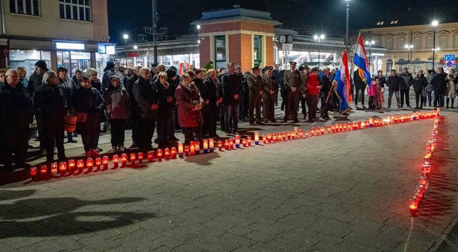 Mnoštvo u središtu Daruvara/Foto: Grad Daruvar