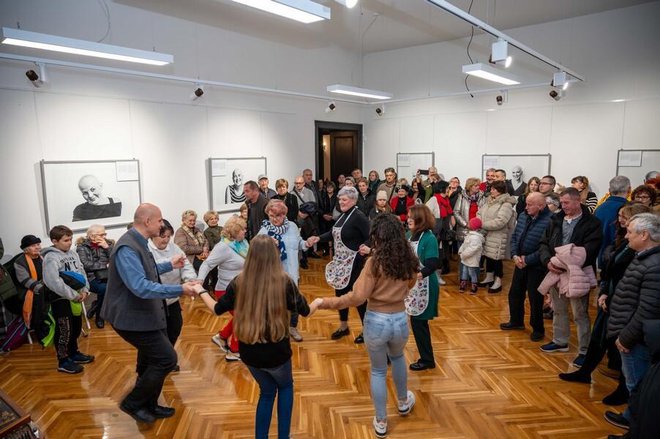 U muzeju se i zaplesalo/Foto: Grad Daruvar (Predrag Uskoković)