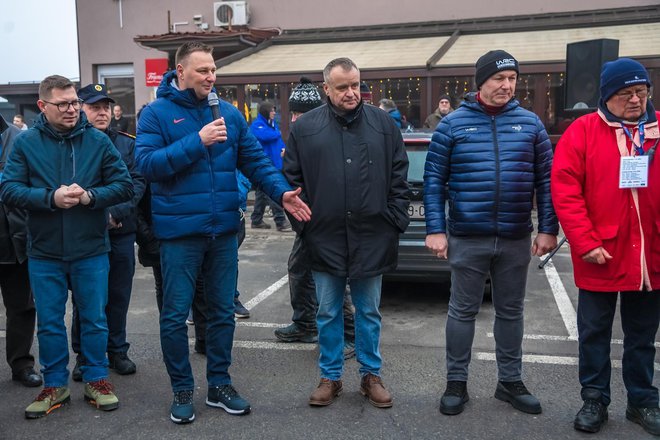 Utrku su najavili čazmanski gradonačelnik Dinko Pirak i bjelovarsko-bilogorski župan Marko Marušić/Foto: Grad Čazma (Davor Kirin)