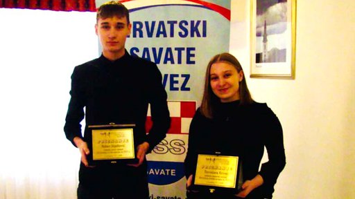 Robert Rijetković i Tomislava Krivec iz Garešnice najbolji sportaši Hrvatskog savate saveza