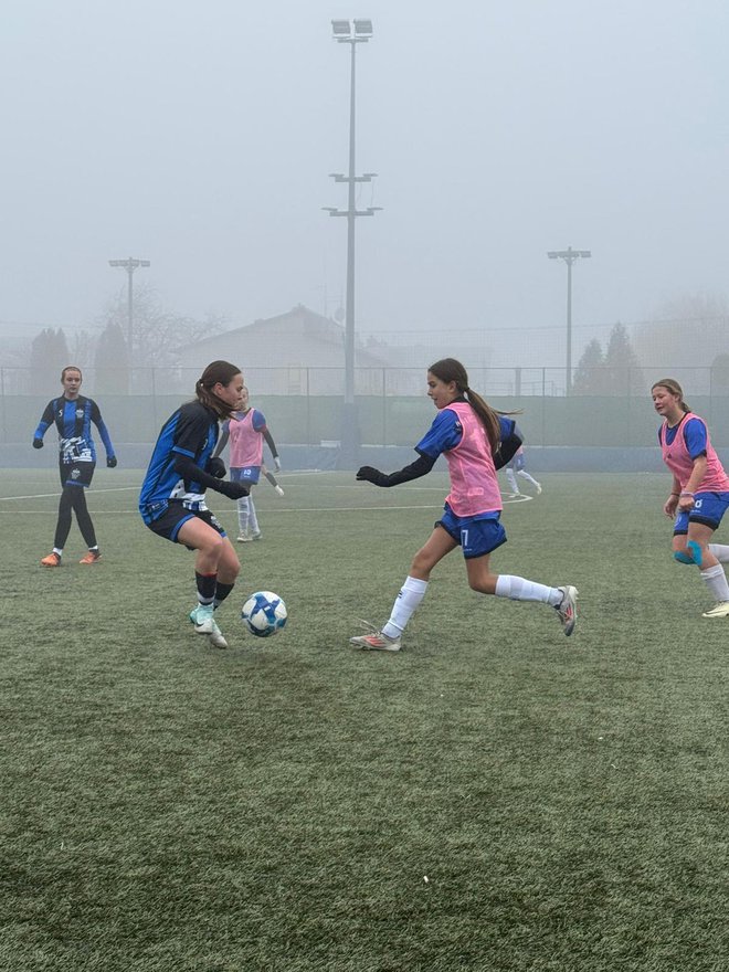 Djevojčice su borbene, kaže trener Antun/Foto: NK Lasta Gudovac