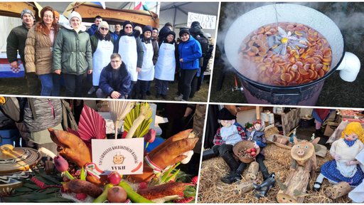 Mađari iz Daruvara i Pakraca na festivalu kolinja u Mađarskoj uzeli nagradu za najbolji štand