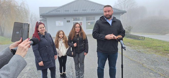 Gradilište je s mještanima obišao zamjenik gradonačelnika/Foto: Grad Bjelovar