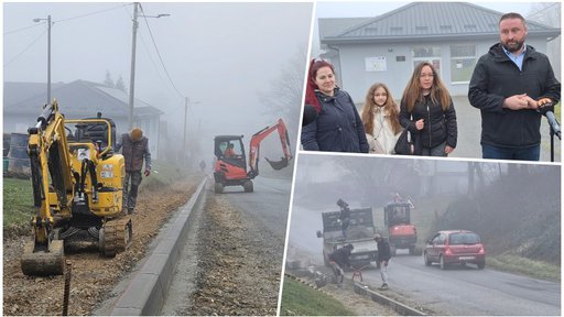 Gradi se nogostup u bjelovarskom prigradskom naselju Zvijerci: ''Naša djeca će sada biti sigurnija''