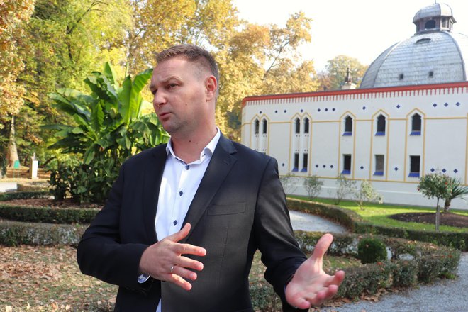 Marko Marušić zadovoljan je ulaganjima u Daruvarske toplice/Foto: Dijana Puhalo/MojPortal.hr